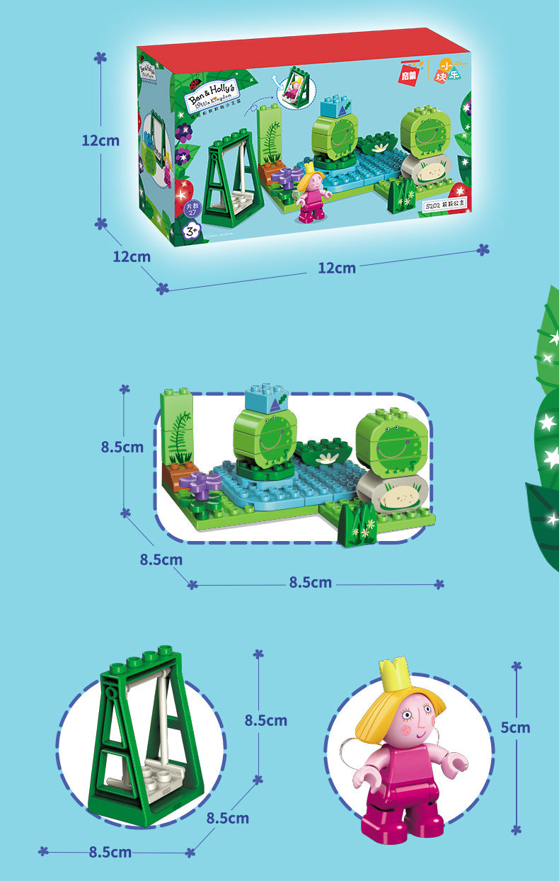 Qman Ben & holly‘s little kingdom large particle building blocks