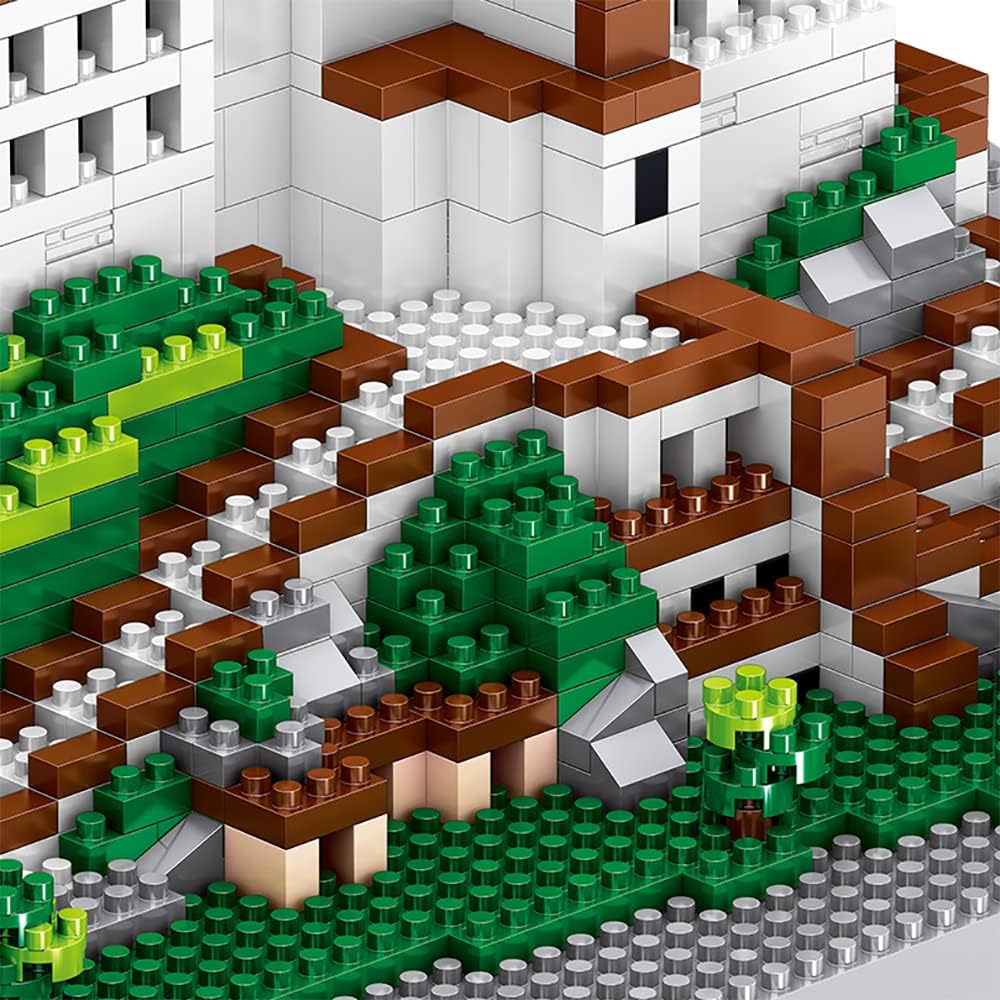 Zhe Gao Potala Palace Fortress Building Blocks Set Famous World Architecture Educational Toys Micro Bricks