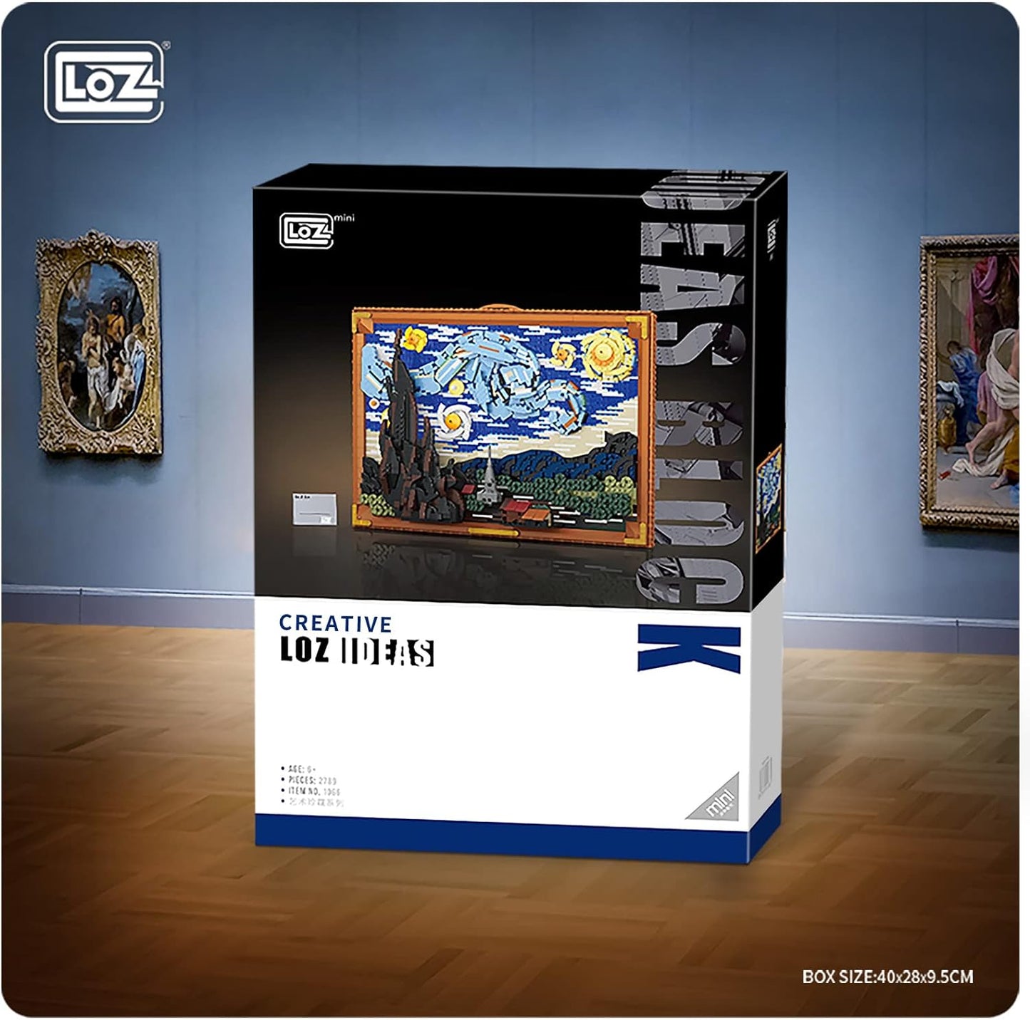 LOZ Starry Night Block Set, Creative DIY 3D Blocks for Teens and Adults