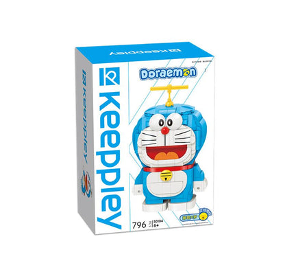 Qmen Keeppley Doraemon Cartoon Educational DIY Model Mini Building Blocks Bricks Sets Gifts for Adults Kids Party Favors (796 Pcs)