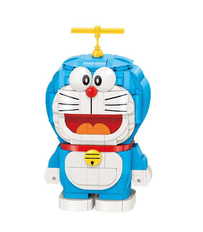 Qmen Keeppley Doraemon Cartoon Educational DIY Model Mini Building Blocks Bricks Sets Gifts for Adults Kids Party Favors (796 Pcs)