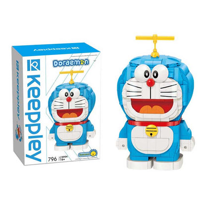 Qmen Keeppley Doraemon Cartoon Educational DIY Model Mini Building Blocks Bricks Sets Gifts for Adults Kids Party Favors (796 Pcs)