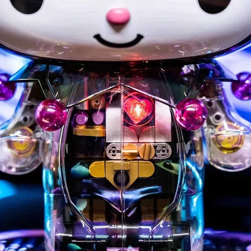TOPTOY Kulomi Collector’s Edition Building Block Cyborg Chinese Building Blocks Mechanical Armor Assembly Bricks Toy