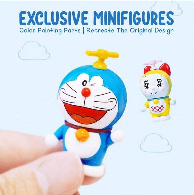 Qmen Keeppley Kuppy Building Blocks Doraemon Television Educational DIY Model Mini Building Blocks Bricks Sets Gifts for Adults Kids Party Favors