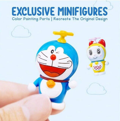Qmen Keeppley Kuppy Building Blocks Doraemon Television Educational DIY Model Mini Building Blocks Bricks Sets Gifts for Adults Kids Party Favors